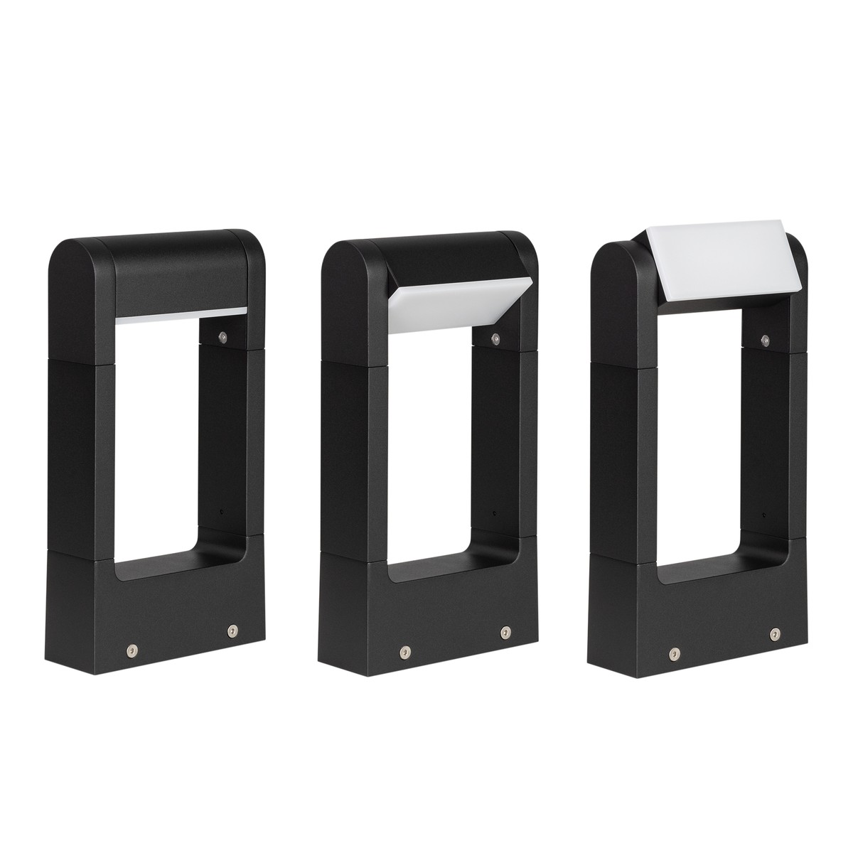 Садовый светильник Arlight PATH-FRAME-ROTARY 300 мм чёрный — применение