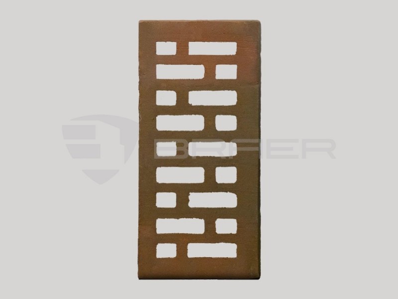 Кирпич BRAER MAX LIMITED Терра — вид одиночного кирпича