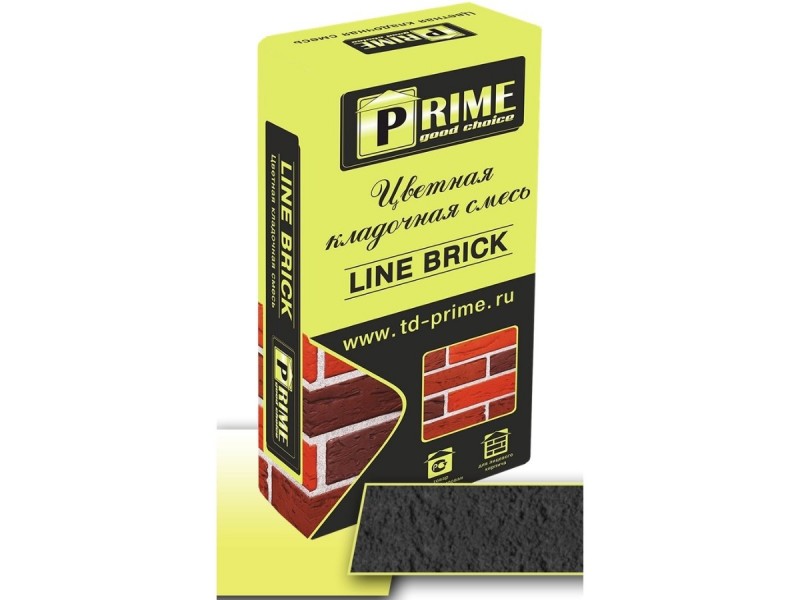 Prime Line Brick Klinker 7143 Графитовая 25кг купить в Минске — БелАртДом