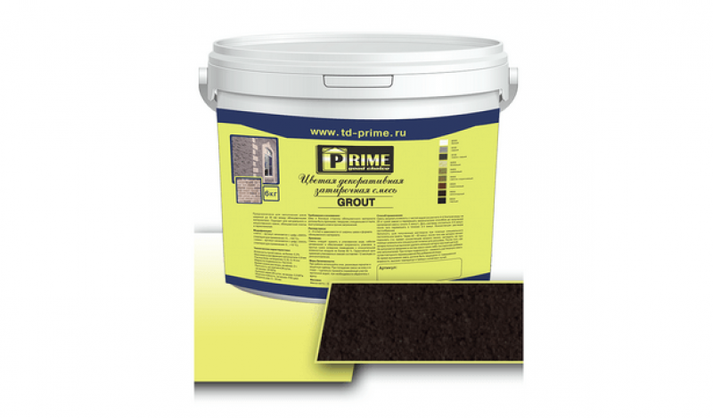 Prime Grout 6553  Шоколадная, 6 кг купить в Минске — БелАртДом