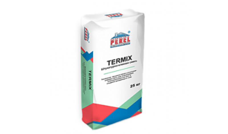 Штукатурно-клеевая смесь Perel TERMIX-M, 25кг