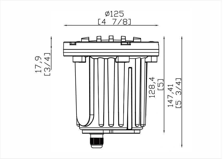 Светильник Brass Light LT2202B — ракурс 3