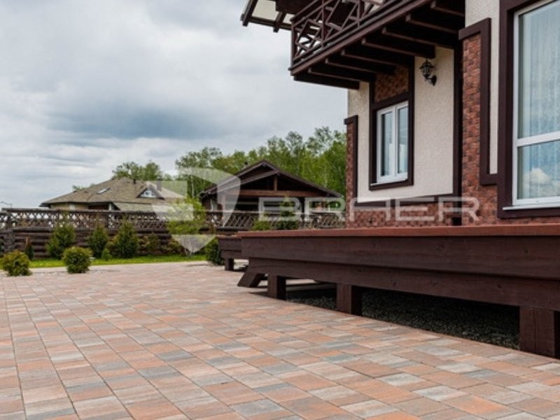 Старый город Ландхаус Color Mix Койот, h=80 мм купить в Минске — БелАртДом