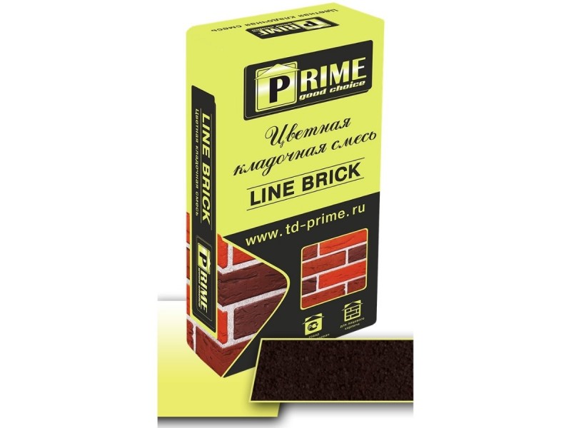 Prime Line Brick Wasser 4553 Шоколадная 25кг купить в Минске — БелАртДом