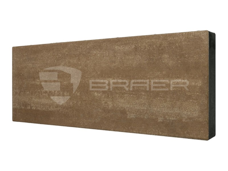 Тротуарная плитка BRAER Сити Color Mix Миндаль 900х400 80 мм