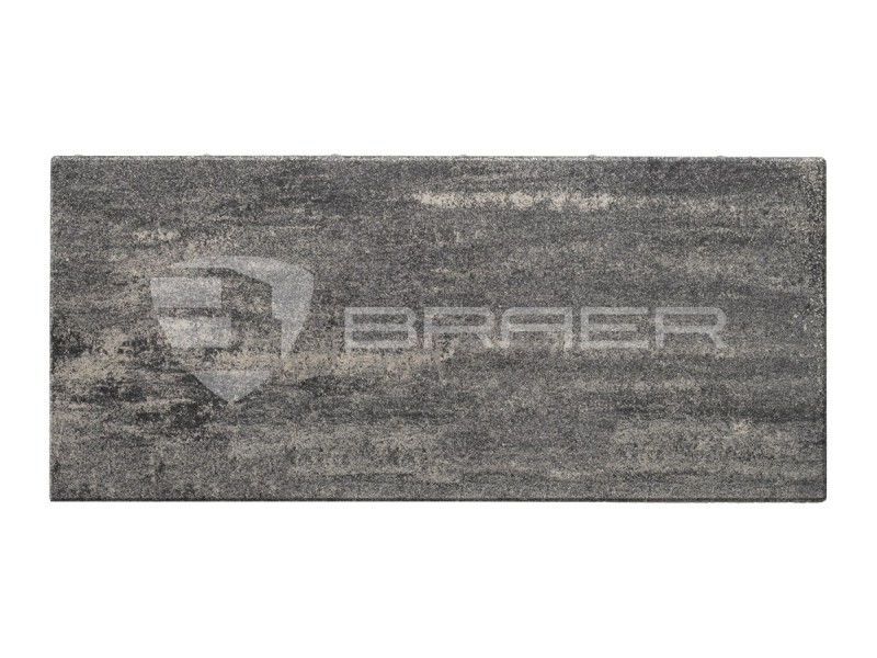 Тротуарная плитка BRAER Сити Color Mix Ночь 900х400 80 мм