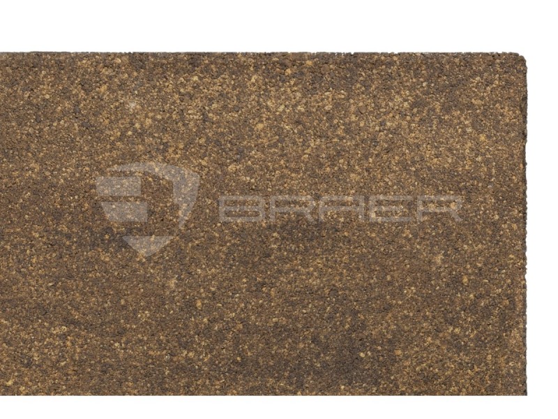 Тротуарная плитка BRAER Сити Color Mix Каштан 900х400 80 мм