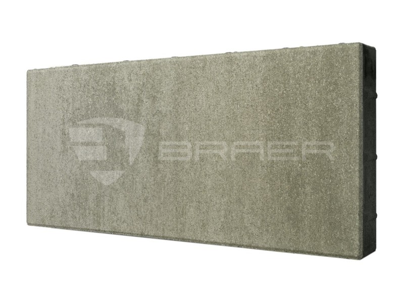 Тротуарная плитка BRAER Сити Color Mix Ягель 900х400 80 мм