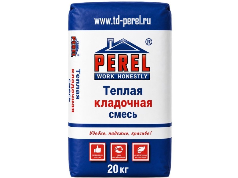 Теплоизоляционная кладочная смесь Perel TKS 6020 купить в Минске — БелАртДом