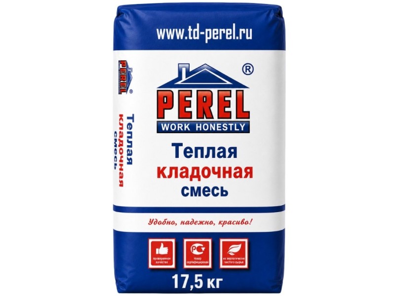 Теплоизоляционная кладочная смесь Perel TKS 8020 купить в Минске — БелАртДом